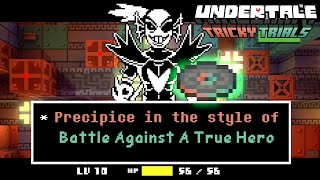 Precipice In The Style Of Battle Against A True Hero Minecraft 121 X Undertale [upl. by Danielson297]