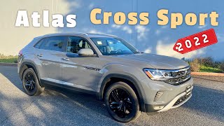 2022 Volkswagen Atlas Cross SportFull Review  Drive Test [upl. by Yensehc687]