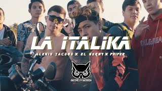 LA ITALIKA 🛵 Video Oficial El Horny Phiper amp Jacobbo [upl. by Nair]