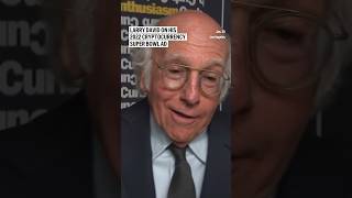 Larry David on his 2022 cryptocurrency Super Bowl ad [upl. by Enilaf949]