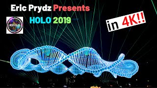 Eric Prydz Presents HOLO  London Steelyard 2019 Full Recording in 4K 60 FPS [upl. by Royal]