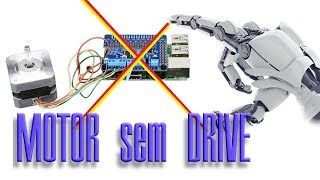 Como rodar um motor de passo  sem placa controladora  Run stepper motor  without controller board [upl. by Otes]