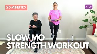 25 minute TUT Strength Training for Seniors and Beginners [upl. by Desdee]