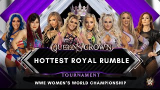 WWE Fiery Womens Royal Rumble  Liv Morgan Rhea Ripley Tiffany Stratton Becky Lynch Charlotte [upl. by Adnawahs]