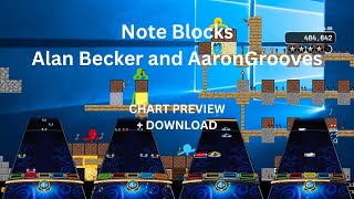 Note Blocks  Alan Becker and AaronGrooves  Chart Preview [upl. by Nabe]