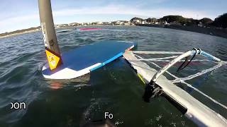 Windfoil best combination Starboard Foil and FOIL 122 [upl. by Sirap]