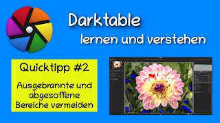 Darktable Quicktipp Abgesoffene amp ausgebrannte Bereiche vermeiden [upl. by Elohcan25]