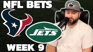 Texans vs Jets Week 9 Bets  NFL Thursday Picks With Kyle Kirms [upl. by Ulda]