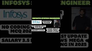 Infosys new exam pattern system engineer infosys shorts viralshorts [upl. by Ratna572]