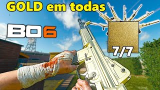 Peguei Gold em Todas as ARs do Black Ops 6 [upl. by Eelrahc]