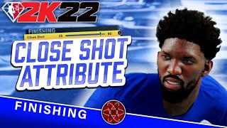 NBA 2K22 How to Finish at the Rim  Finishing Tips Close Shot Attribute Boost Study [upl. by Assi28]