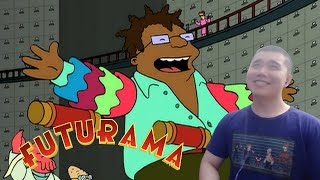 Futurama Season 2 Episode 11 How Hermes Requisitioned His Groove Back Reaction [upl. by Lodmilla]