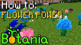 How to Botania  Basic Mana Minecraft 1165 [upl. by Montagu]