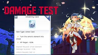 Ragnarok Mobile Ghostring Card vs Time Bomb Skill Chronomancer [upl. by Nador201]