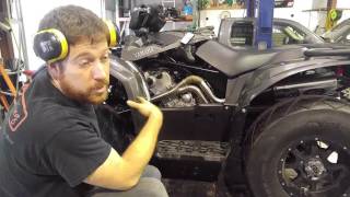 EHS Racing Project Yamaha Kodiak 700 Bolt Ons [upl. by Bluh]