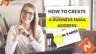 How to Create a Business Email Address in 5 Mins Namecheap users [upl. by Takeo474]