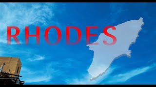 RHODES  GREECE 4K Street view [upl. by Chantal]