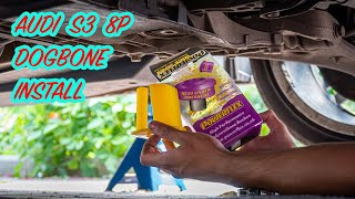 Audi S3 8P Powerflex Dogbone Install [upl. by Yssirc]