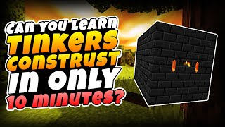 Basic Tutorial on Tinkers Construct 1122  In 10 Minutes [upl. by Zoila]