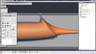 Toothbrush Workflow with SubD Modeling Geomagic Freeform 2013 [upl. by Perren643]