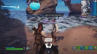 ENCUENTRA UN JARRON DE TIERRA  ENTREGALE EL JARRON DE TIERRA A JACK SPARROW  Fortnite [upl. by Nerissa670]