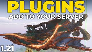 How To Add Plugins to a Minecraft Server 121 [upl. by Strade]