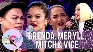 Vice Meryll Brenda and Mitch reenact Maricel Sorianos iconic scene  GGV [upl. by Brooke732]