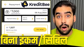 KreditBee Loan Kaise Le  KreditBee Loan App Review  No Cibil Score No Income Proof Best Loan App [upl. by Noxaj]