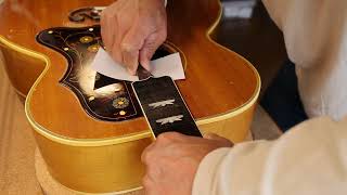 Separating fingerboard from body for neck resetting on Gibson J200 [upl. by Lisette799]