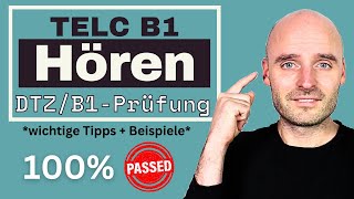 Hörverstehen B1 So schaffst du die TELC DTZ B1Prüfung [upl. by Phippen705]