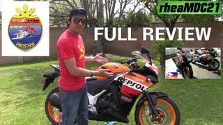 2013 Honda CBR 250R Full Review  Repsol Moto GP Part 1 of 2 [upl. by Veleda]