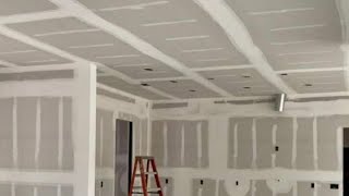 Como dar acabamento em teto de drywall [upl. by Kane]