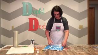 My Vinyl Direct Oramask 813 Stencil Tutorial [upl. by Aili]