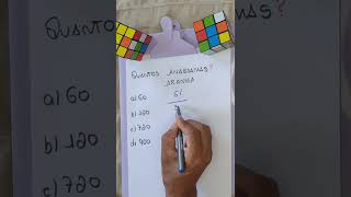 Questão de Concurso Análise Combinatória Anagramas [upl. by Hoon]