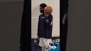 Luka and Kyrie behind the scenes at Mavs Media Day  DLLS Sports [upl. by Retnyw]