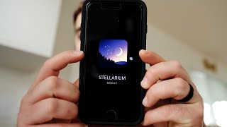 Using Stellarium PLUS Mobile  Star Map on iOS and Android [upl. by Ahsoem]