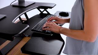 The VariDesk® ProPlus Series  Vari Formerly VariDesk [upl. by Ayokahs]