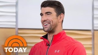 Michael Phelps On Conserving Water His April Fools’ Comeback Prank  TODAY [upl. by Shel898]