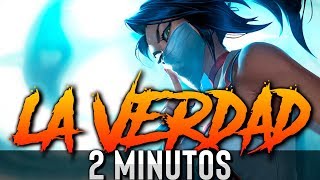 LA VERDAD SOBRE AKALI en 2 MINUTOS [upl. by Antony]