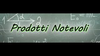 Prodotti Notevoli [upl. by Akemaj]