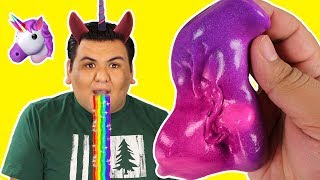 REAL UNICORN SLIME PUTTY SLIME PACKAGE REVIEW  GIVEAWAY [upl. by Thrasher]