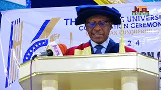 Redeemers University 2024 convocation lecture delivered by former DG NBPE Alexander Okon [upl. by Ecaidnac158]