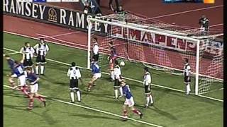 1998 November 5 Besiktas Turkey 3Valerenga Norway 3 Cup Winners Cup [upl. by Anaik545]