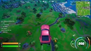 How to do the new car glitch In Fortnite [upl. by Launamme132]