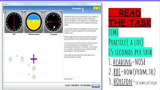 COMPASS TEST FOR PILOTSORIENTATION [upl. by Thorndike]