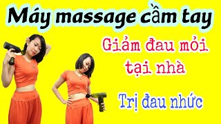 Máy massage cầm tay  Súng massage động cơ siêu khoẻ hàng chính hãng LIXO L59 [upl. by Nnylanna823]