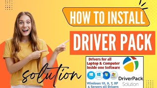 how to install driver pack solution online in windows 10  Install All Missing Driver [upl. by Kirchner]