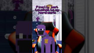 Daves work in paint DSAF meme meme dsaf shorts fnaf purpleguy dave [upl. by Dnalyk]