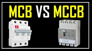 MCB VS MCCB  DIFFERENCE BETWEEN MCB AND MCCB [upl. by Moskow]