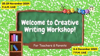 Creative Writing Teachers and Parents Training Workshop—Orientation creativewriting [upl. by Alma]